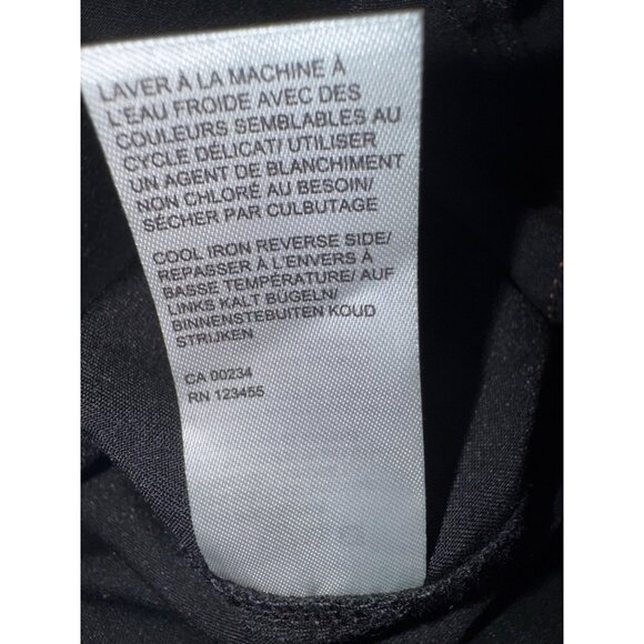 Black Utility Jumpsuit With Belt & Contrast Stitching Size XL Classic Y2k Classi - Picture 5 of 9